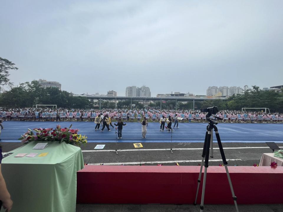 小港區中山國中39週年校慶運動會熱鬧登場 暨「禮義廉恥」揭牌儀式