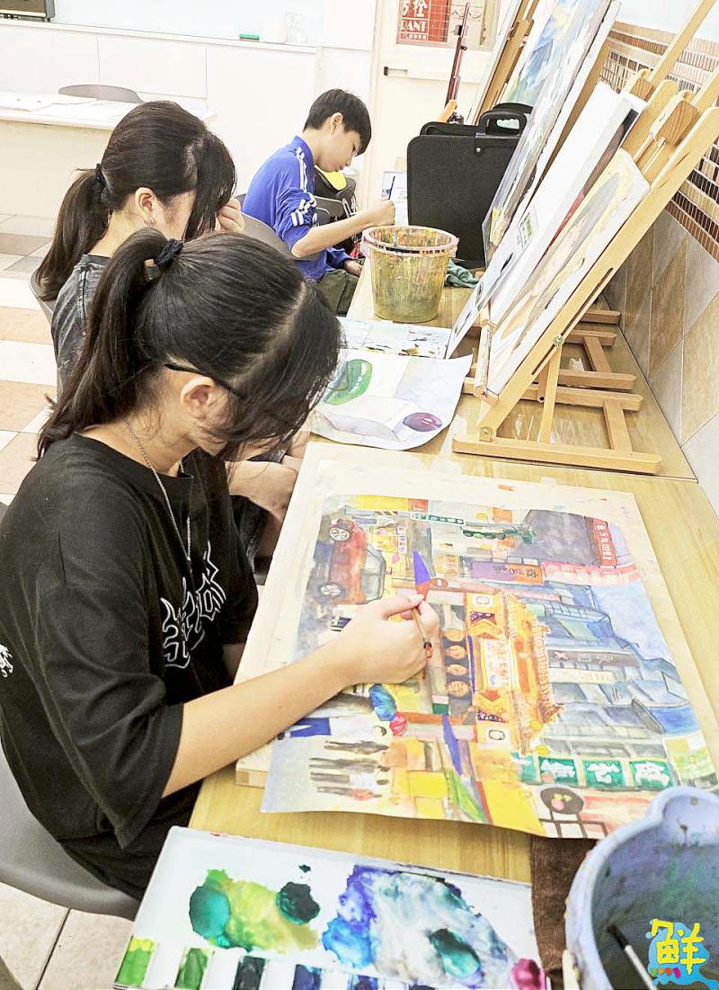 感受繪畫世界的真善美 恆青美術造型教育中心 用藝術讓您圓夢