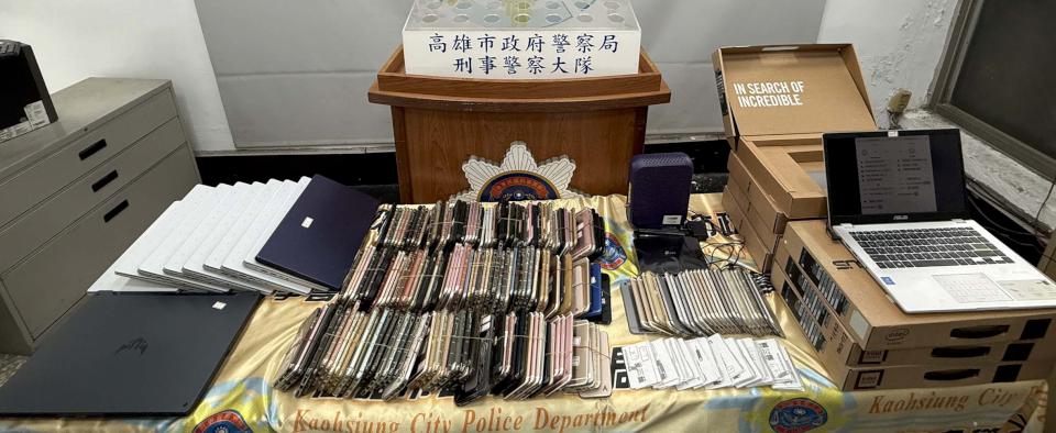 台中市商辦大樓暗藏跨境博弈機台 高市刑大等5單位逮9人賭博罪送辦