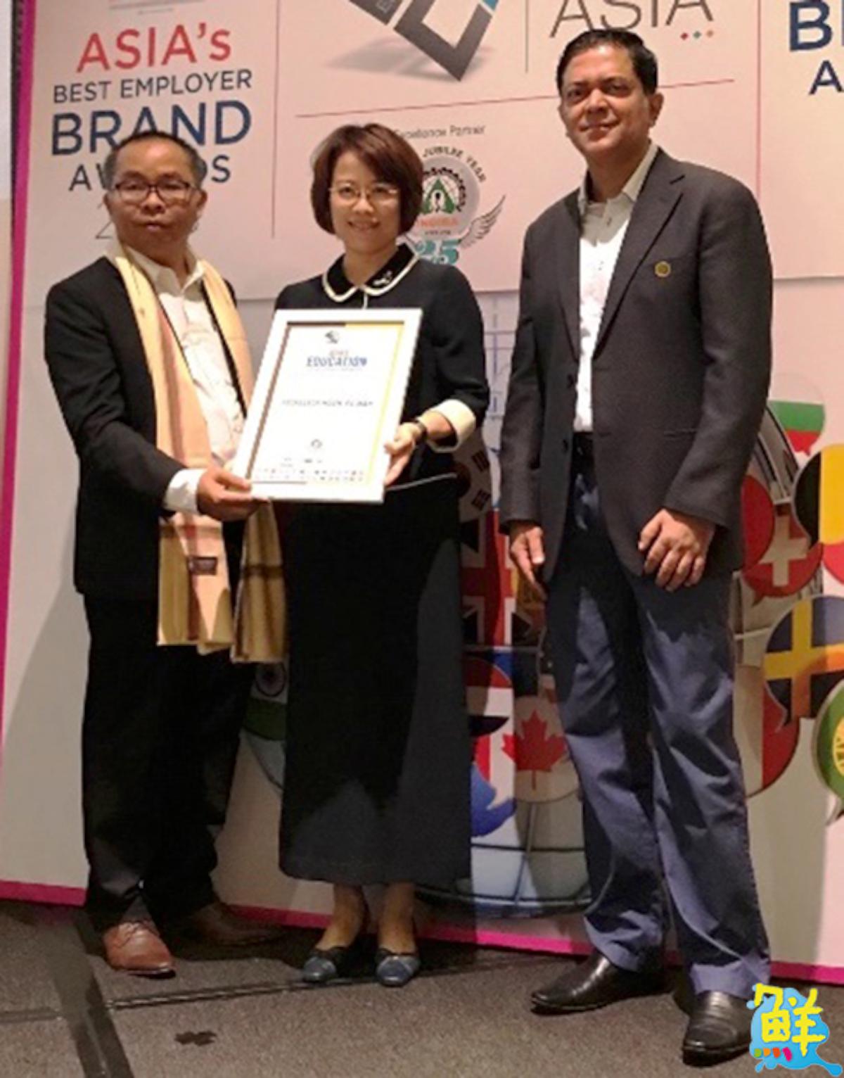 文藻外大文創產業學院院長謝馥蔓 榮膺第九屆世界教育大會傑出女性領袖獎