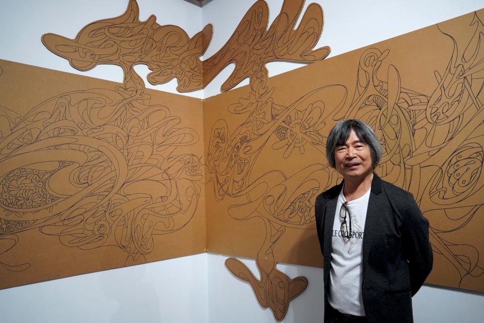 藝術家梁任宏創作個展《吹牛皮在紙上》 正修科大藝術中心30件作品邀賞