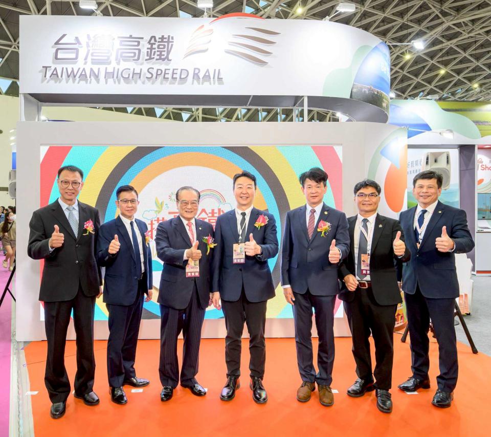 高市旅行公會2025國際旅展展覽館舉行 台灣高鐵參展Be There in Taiwan Way主題館