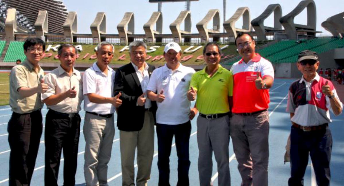 七人制橄欖球錦標賽高市國體場開踢 首日各分組戰況激烈