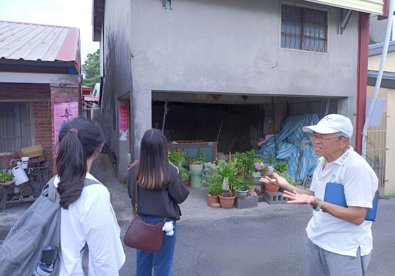 中山大學公事所師生踏查旗山廣福社區聚落映像 推桌遊設計工作坊等系列活動