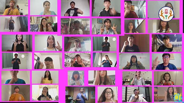 六龜高中國高中部生自創畢業歌「青春回憶」 號召教職員家長手語表祝福