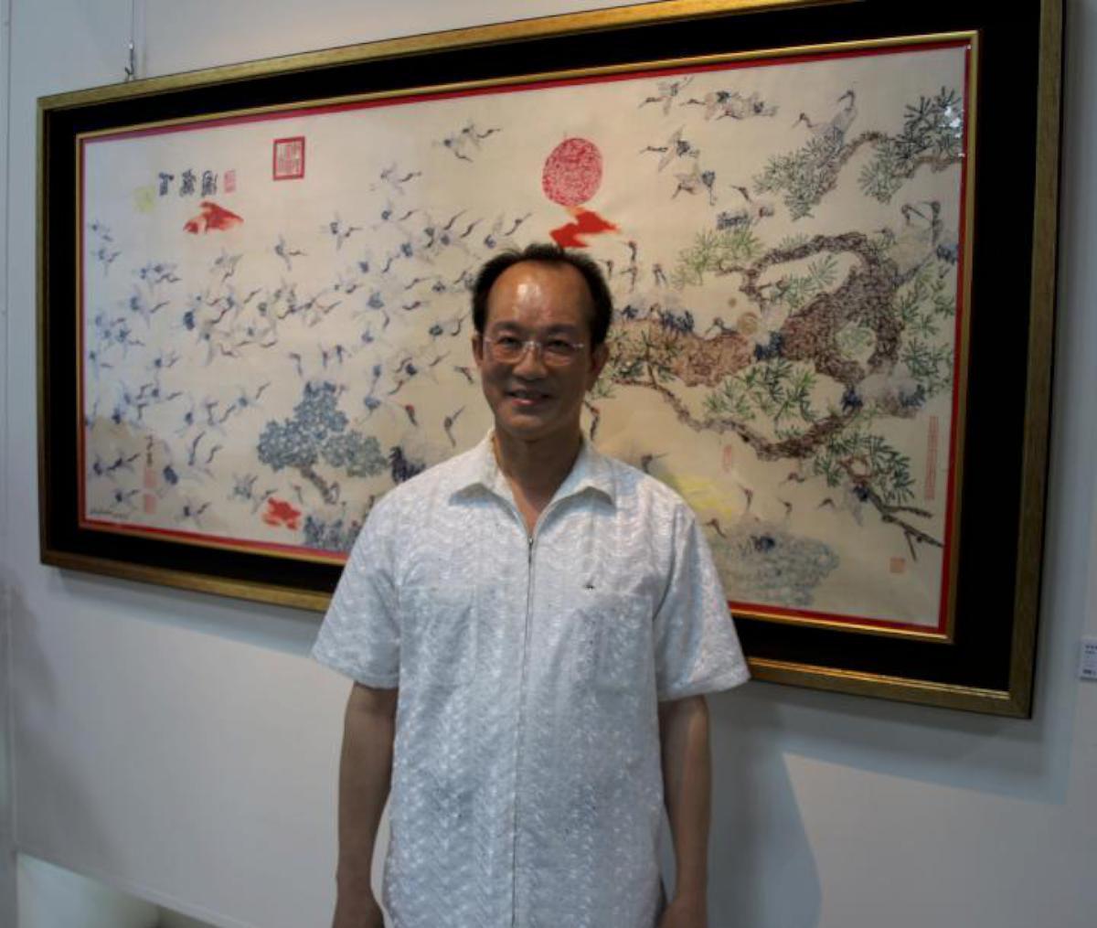 行政院政務顧問林富男「藝流思想」 創作個展台藝獨家登場