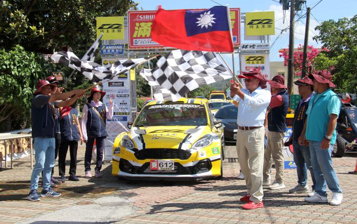 屏縣滿州鄉2025RRC我愛滿州拉力賽 逾百台賽車200名海內外好手齊聚較勁