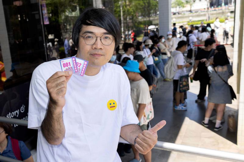 2023年高雄電影節套票首賣限量200份秒殺 影展大使曾敬驊帥氣現身會粉絲