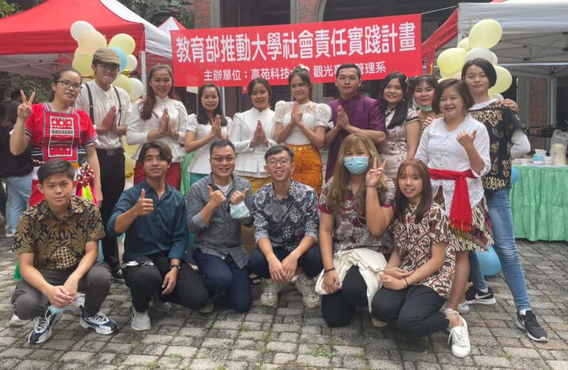 高苑科大觀光系選用在地食材結合東南亞料理技法 呈現多元美食文化