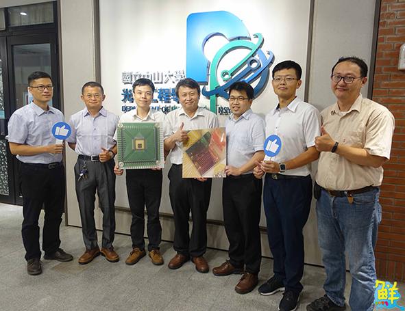 中山大學光電系產學研發光纖陀螺儀驅動晶片全球首見微型如綠豆具量產潛力