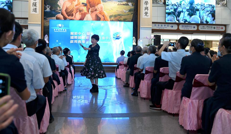 台中慈濟醫院關節中心啟用 膝關節健康促進方案嘉惠名人病友