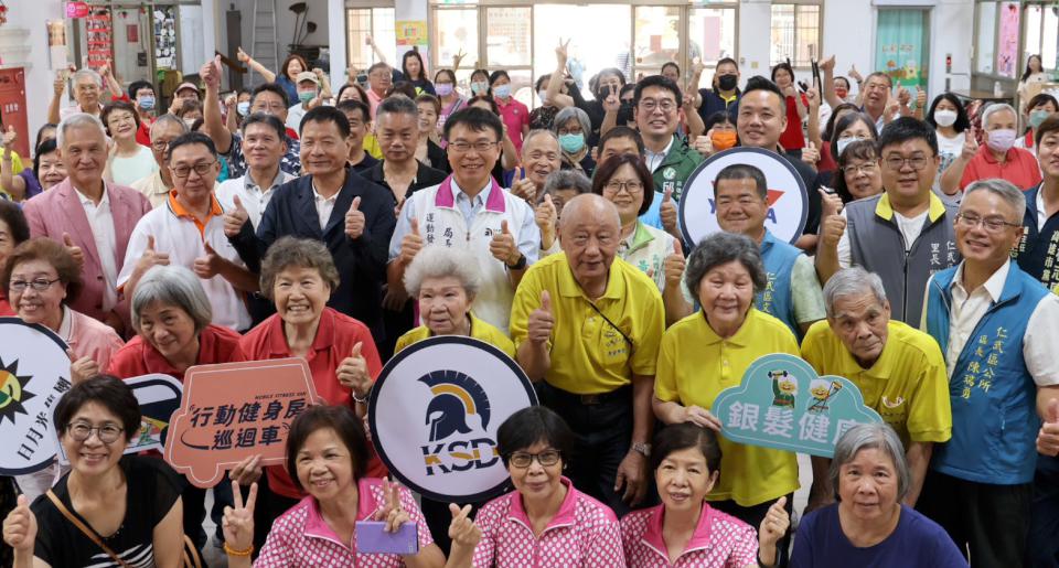 高市府攜手日月光集團領先全台打造行動健身房 114年首站續巡迴仁武區嘉惠銀髮族