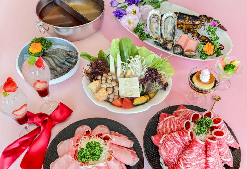 浪漫西洋情人節搶商機 高雄福華推多款情人餐