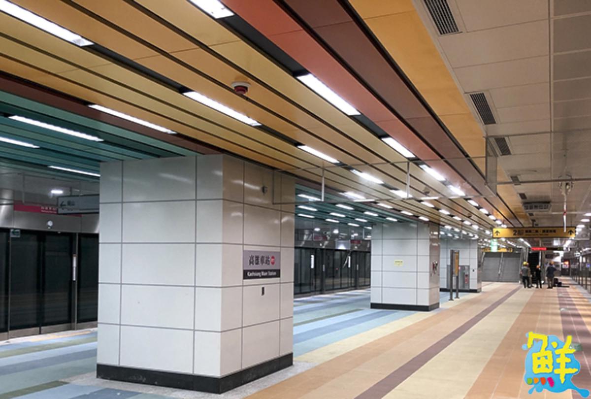 高雄捷運高雄車站新站9月5日啟用 提醒乘客留意搭車動線