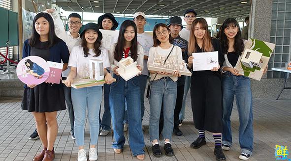 樹科大第17屆百萬築夢計畫成果展 4組作品設計大樓大理石廣場邀賞