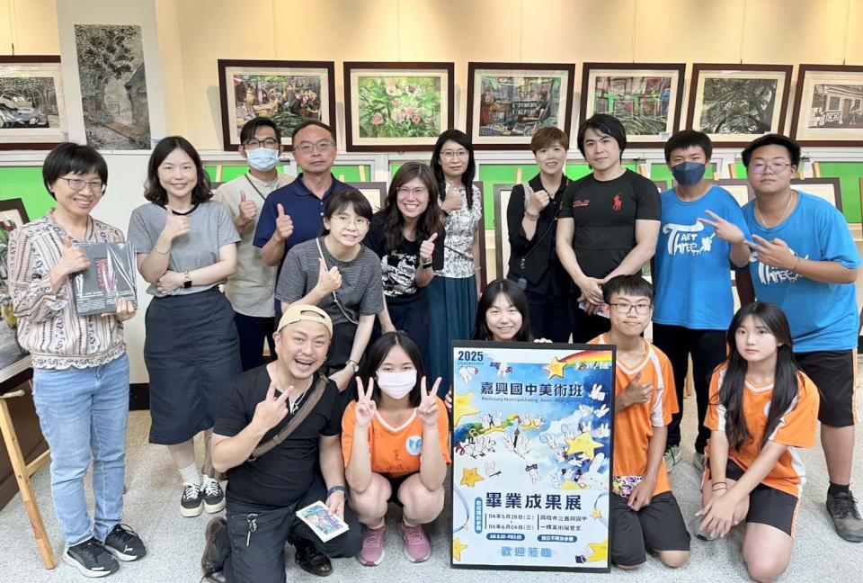 嘉興國中第23屆美術班畢展 80件作品展至6月4日