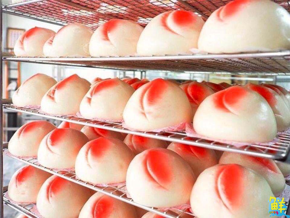 神明尚愛這味 純天然ㄟ壽桃唯一指名 純榮西點麵包