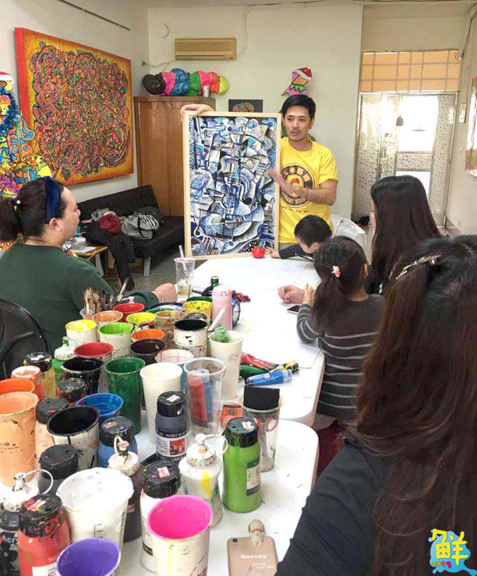 療癒紓壓的繪畫小天地 愛繪會 自由享受創作的美好