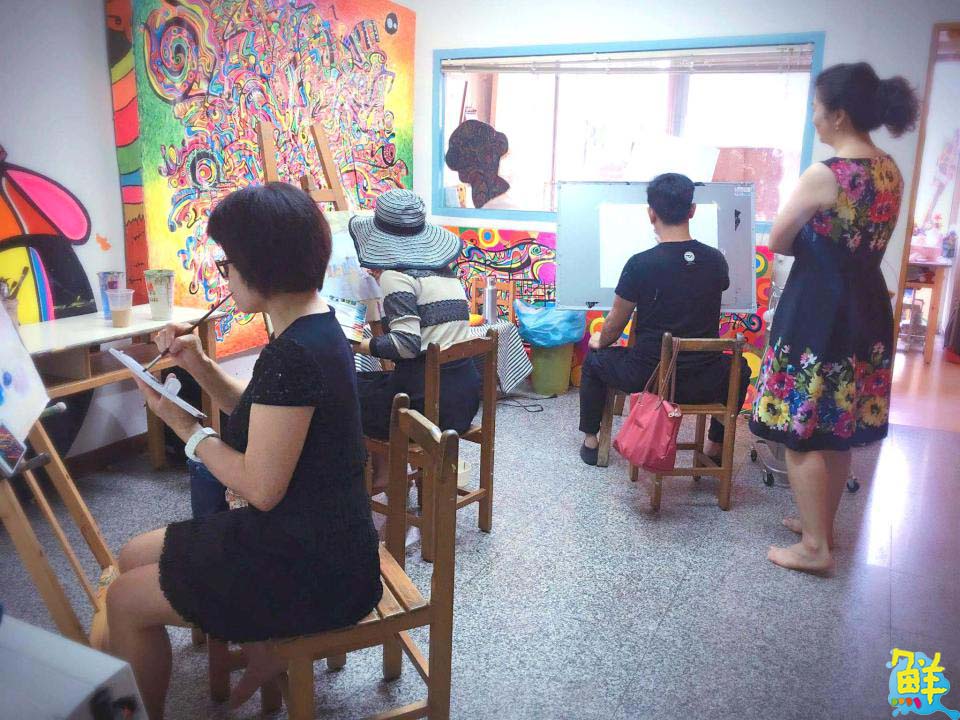 療癒紓壓的繪畫小天地 愛繪會 自由享受創作的美好
