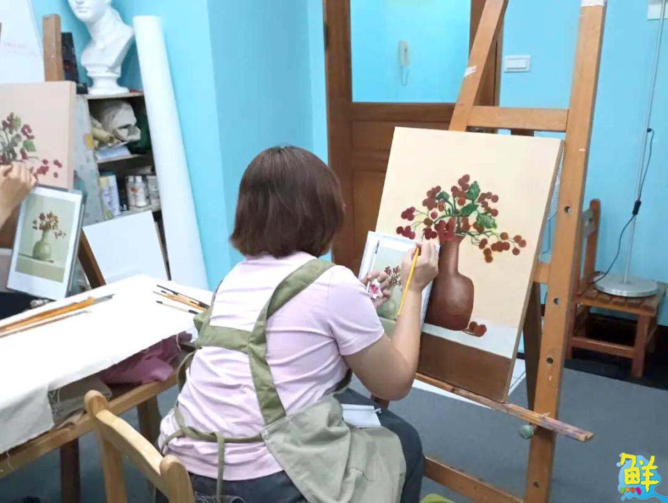 療癒紓壓的繪畫小天地 愛繪會 自由享受創作的美好