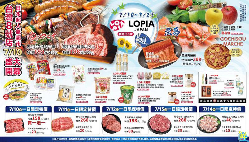 LOPIA夢時代B1開幕 六大特色彷彿一秒到日本