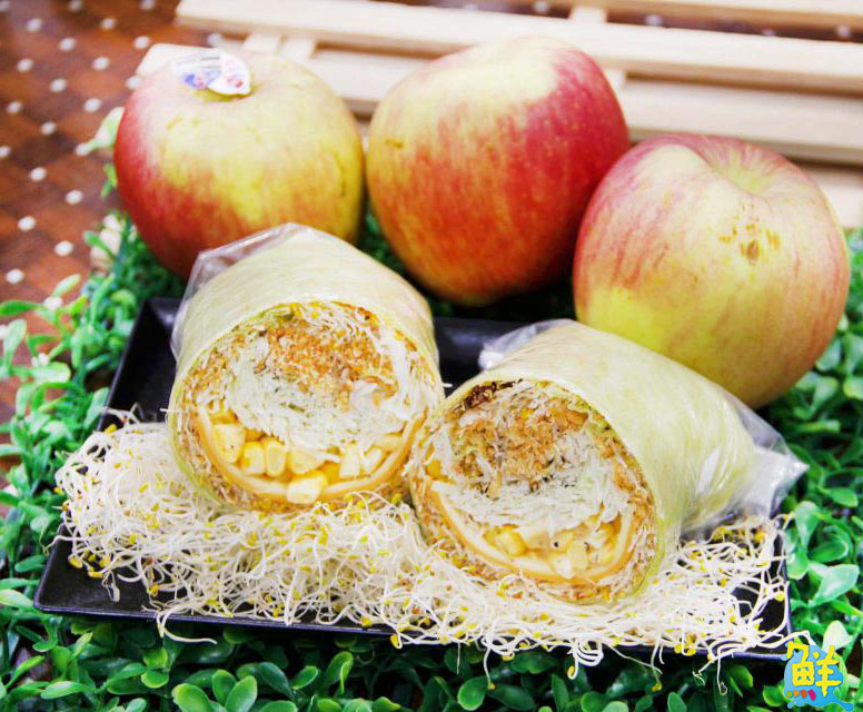 輕食美味即刻享受 楠梓‧苜見手工苜蓿芽捲 天然美味深植人心