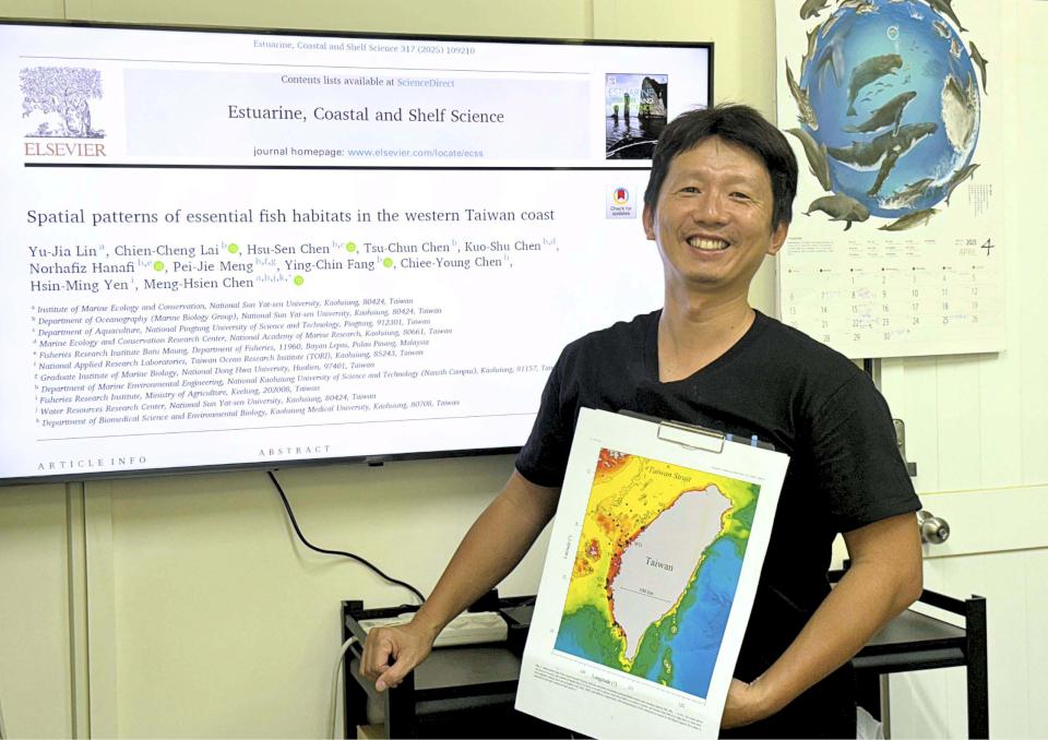 中山大學海保所林裕䕒跨國研究團隊研究石首魚暖化高敏感 結果榮登國際期刊