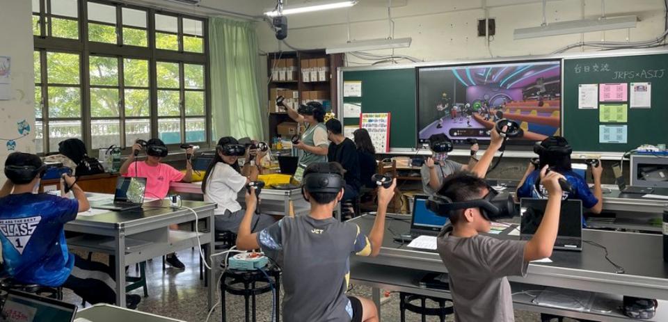 高大攜手日本美國學校、高市3國小 導入自研元宇宙平台合開跨國沉浸式共學課程