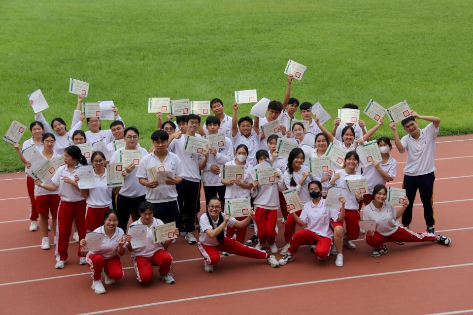 高市中山工商僑生建教班華語文能力測驗362人超標政策 42人達流利、精通