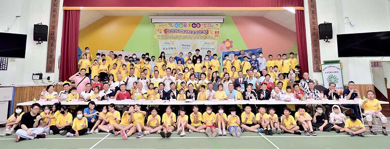 高雄阿公店扶輪社2025火金姑夏令營 岡山區8國小115生歡喜結業