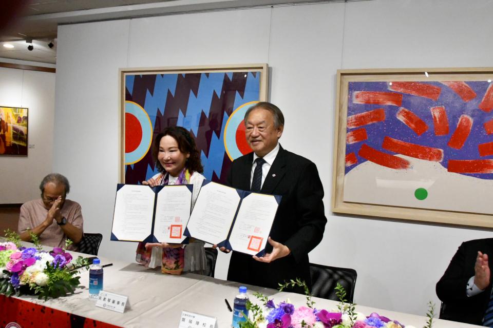 正修科大蕭勤美術大展 蒐錄已故藝術大師60件私人藏品