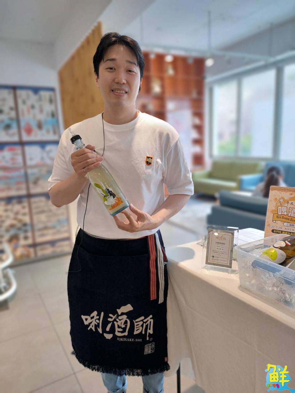 唎酒師施展日料魔法 平凡五金行帶客翱翔清酒世界