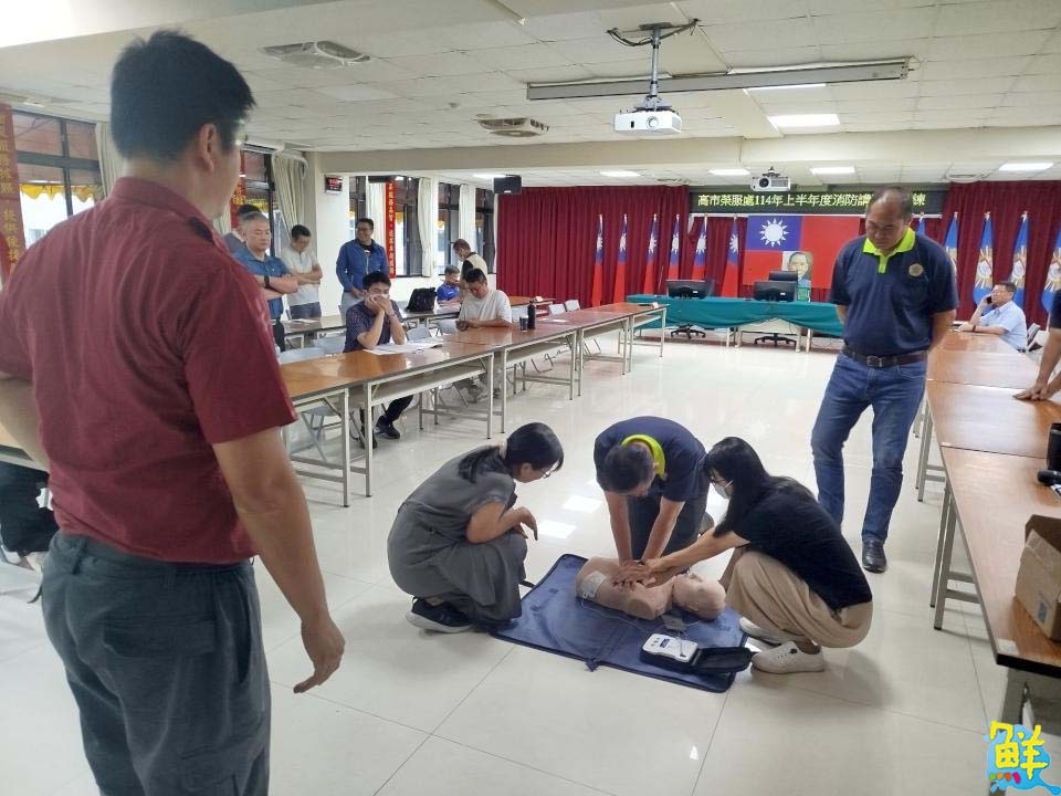 高市榮服處落實消防訓練 增強防災意識