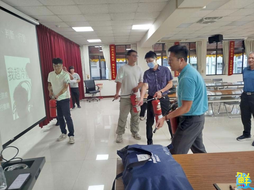高市榮服處落實消防訓練 增強防災意識