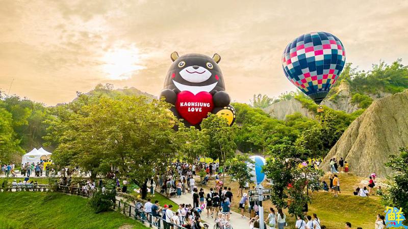 高雄熊來了！「2025高雄愛‧月熱氣球」即將登場  9/17搶購繫留體驗票