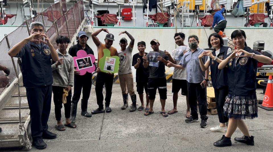 7月30日世界反人口販運日2024年聚焦藍心行動 高市警局攜手海員中心宣示響應