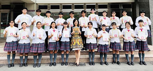 教育局語文競賽 樹德家商連摘5項第一抱回學生組優等、原民語組甲等