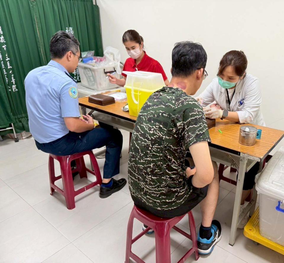 高市民生醫院首前進左營海軍基地 助150名官士兵、眷屬整合健康篩檢