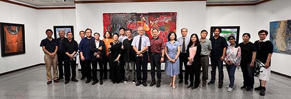 台藝大美術系教授林偉民《左岸‧平方與根號》個展 正修科大藝文中心免費邀賞