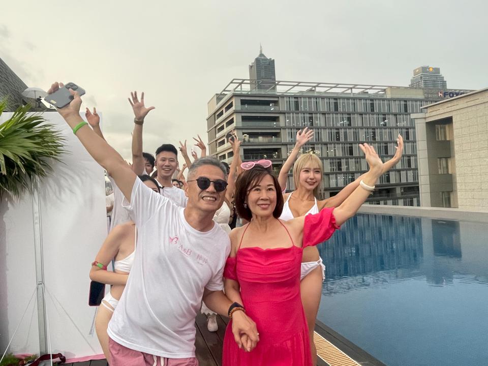 波光之戀美白夢幻派對:粉紅時尚的頂樓盛會