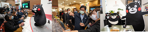 取經熊本熊豐碩經驗 推促雙熊聯名商品 加深台日友誼