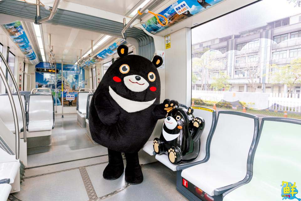 華航「雄熊愛上你」彩繪列車7/10開駛 高雄唯一直飛熊本 8/3起每週四班 只要7,200元起