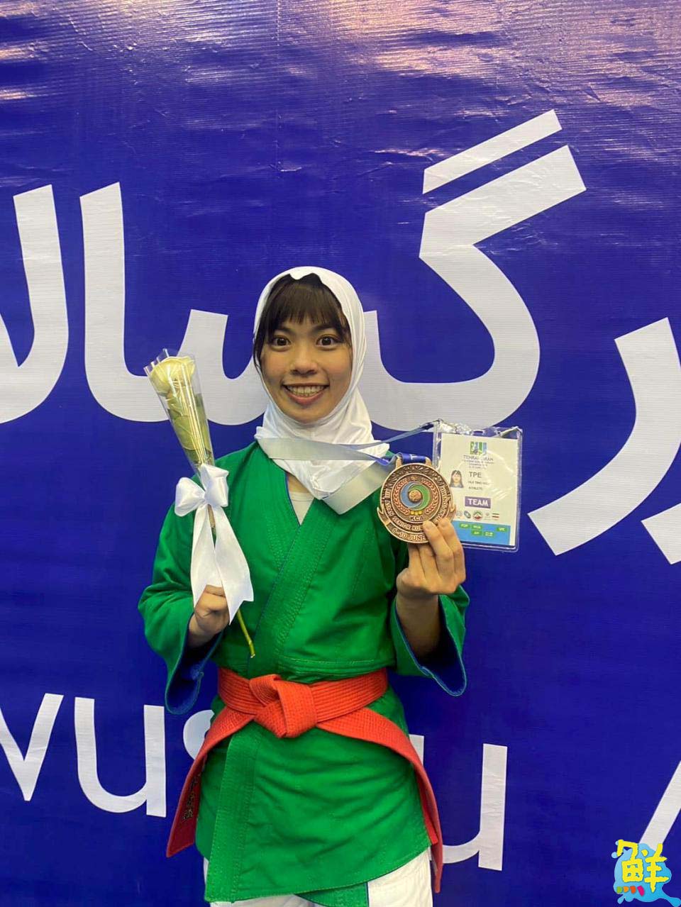 嘉藥許彙莛2024克拉術亞洲錦標賽奪銅牌
