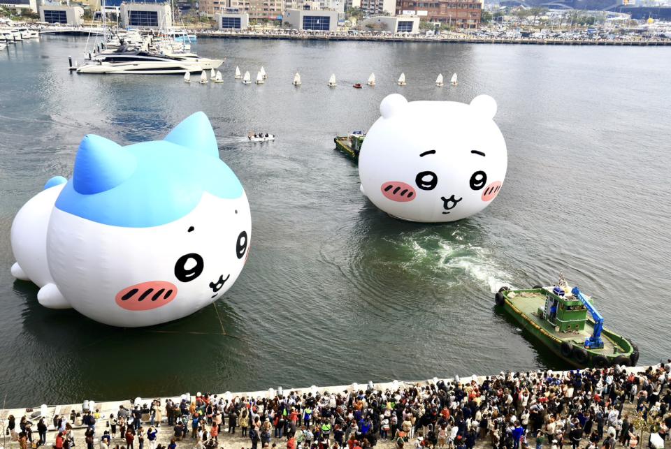 席捲全台!吉伊卡哇擁萬人祝福快樂出航與小八貓、兔兔相見歡