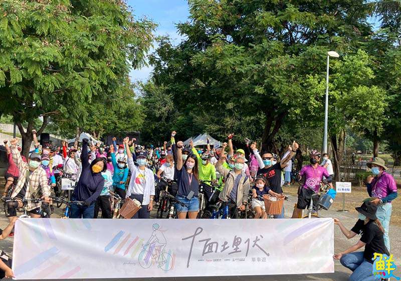 高雄親子單車共遊新選擇 漫遊鳳山綠園道藝文之旅