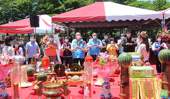 高市楠梓文中足球場統包工程動土 預計110年6月完工