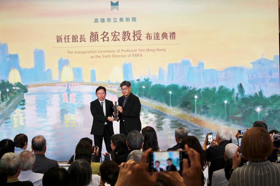 高市美術館第6任館長易主 台中教大文創營運系教授顏名宏接掌