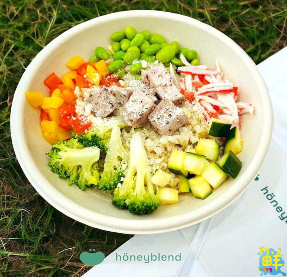 陽明商圈高人氣輕食餐! Honeyblend和你拌拌 給您吃不膩的輕食拌飯
