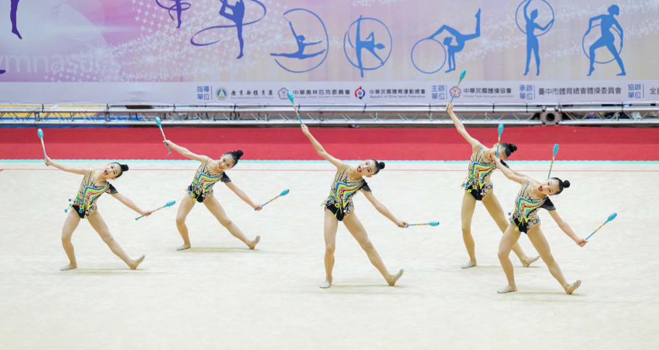 114年全國韻律體操錦標賽 高市蔡文國小十棒奪冠另抱回16獎項