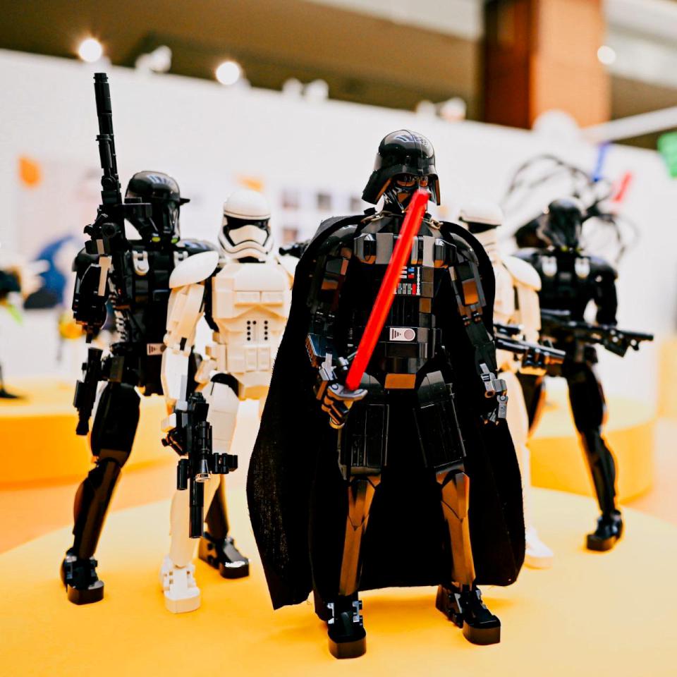 寒假走春來新光三越高雄左營店必看積木夢工廠! 耗費上萬片積木打造而成